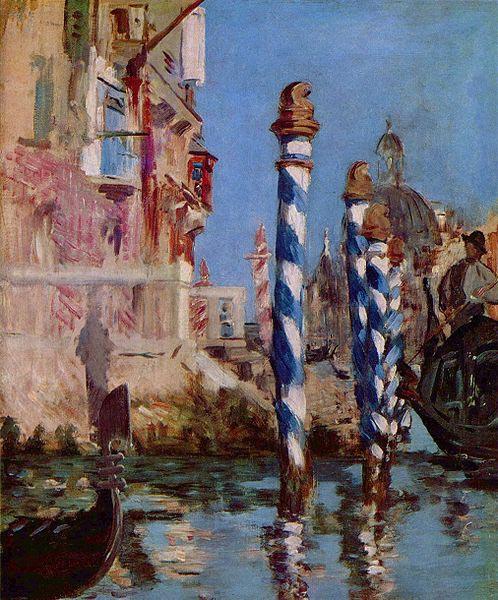 Edouard Manet Canale Grande in Venedig